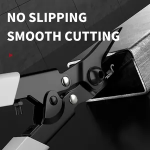 Kéo công nghiệp chuyên nghiệp: Kéo bằng thép không gỉ để cắt tấm kim loại và ống PVC 8 CREM bán hàng sudo chính - №1