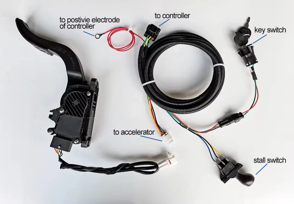 High Power Motor Controller Kit for Electric Passenger Cars 72v 5000w BLDC Electric Vehicle Conversion Kit - view 4