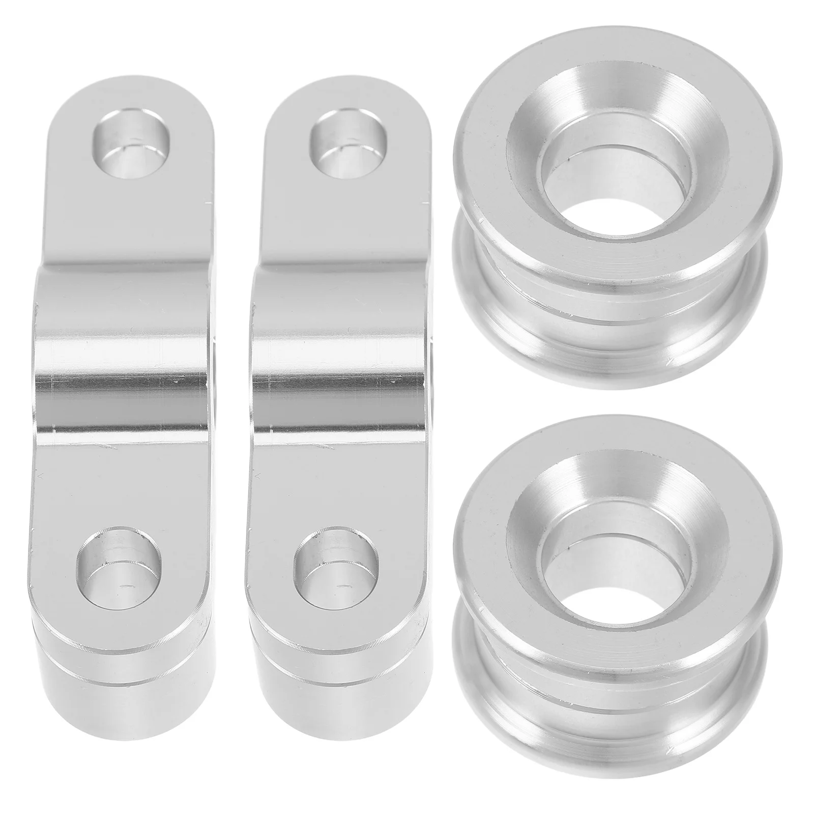 

2Pcs Aluminum Alloy Shift Stabilizer Bushing Kit for Car - Enhanced Gear Shift Precision Smooth Operation Front Rear