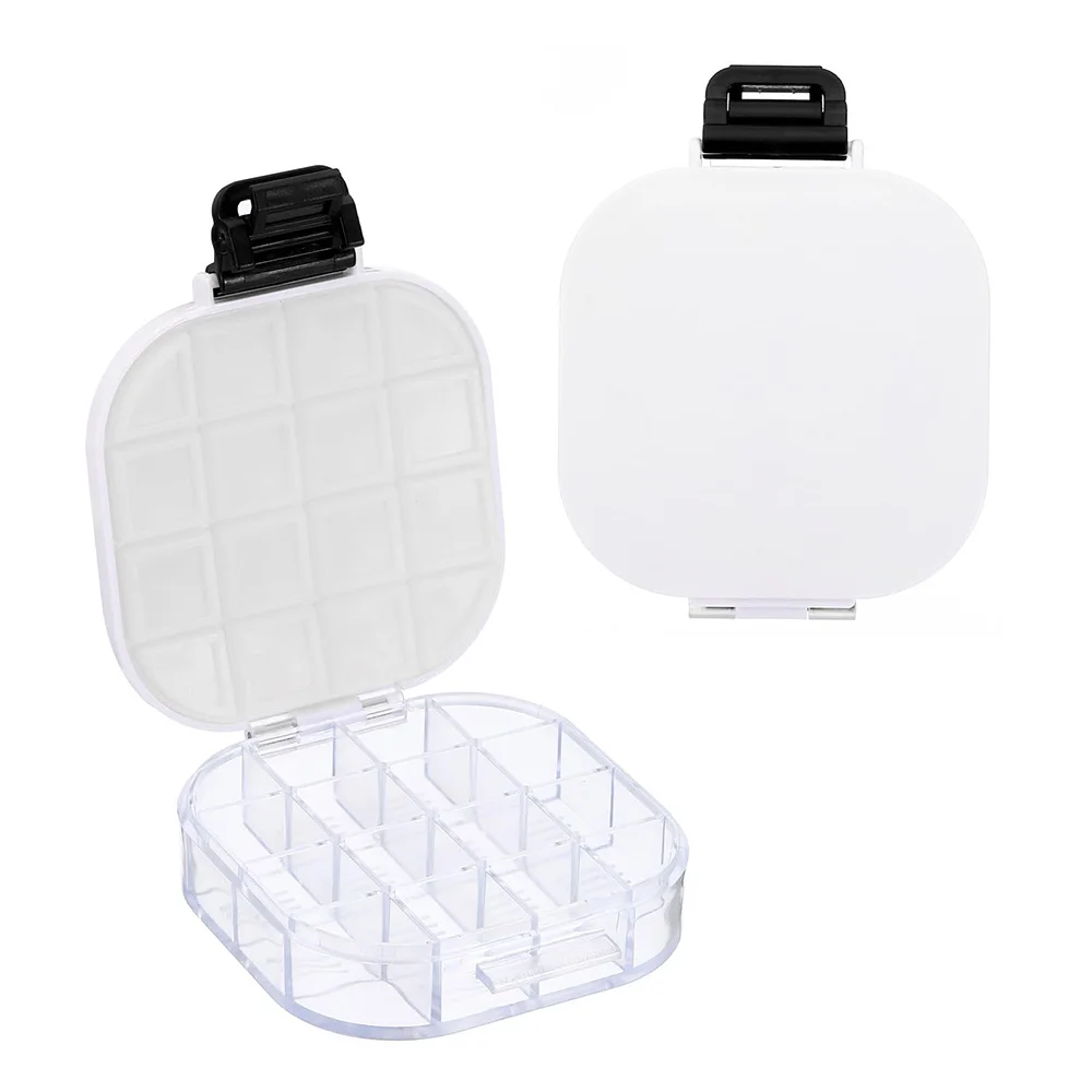 1Pc Multi Functional Pigment Moisturizing Box, Transparent And Detachable Painting Silicone Packaging Box, Color Palette Plastic