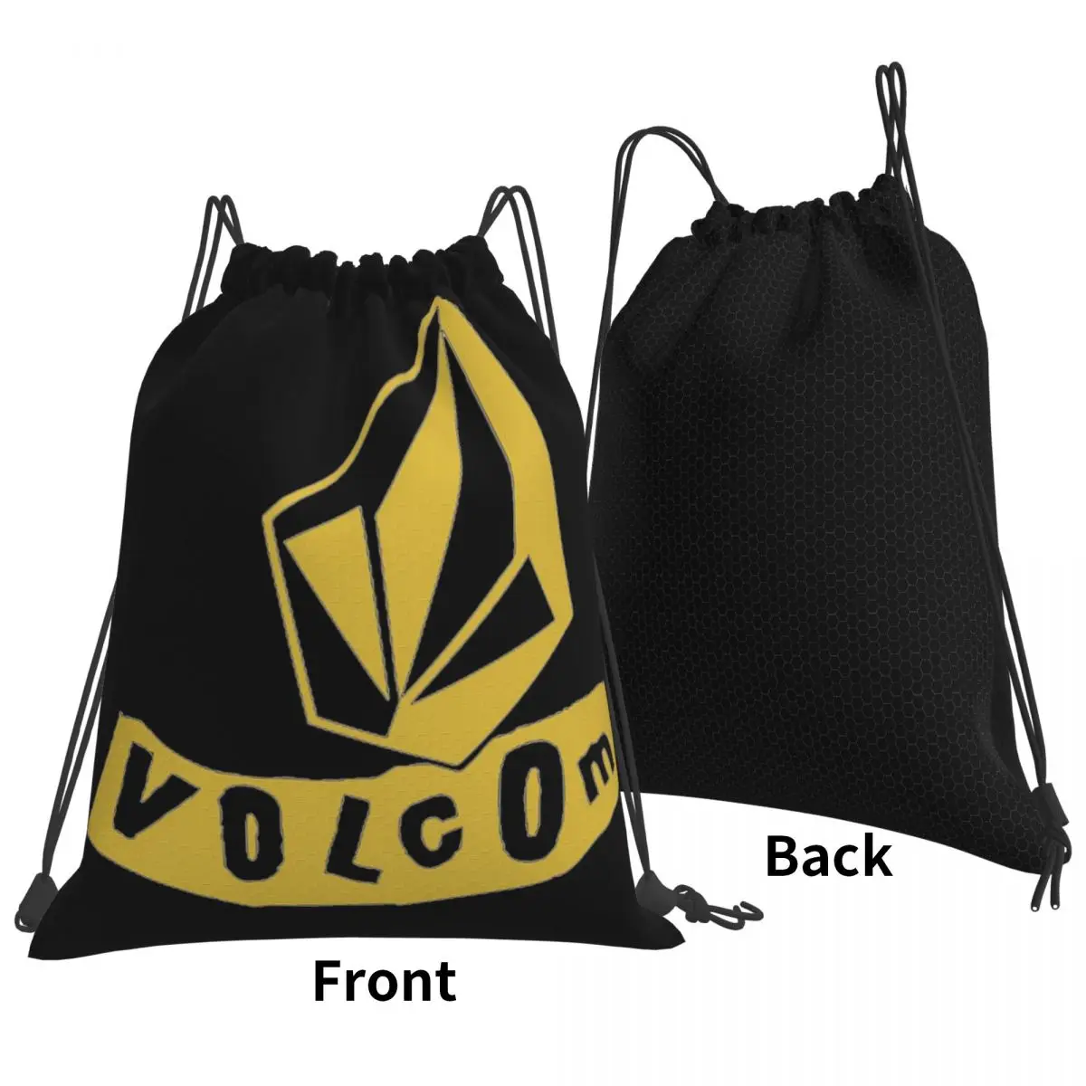 Volcom-Sacs à dos avec logo, sacs à dos portables décontractés, sacs de proximité Wstring, sac de poche pour chaussures, sacs de livre pour voyage et école