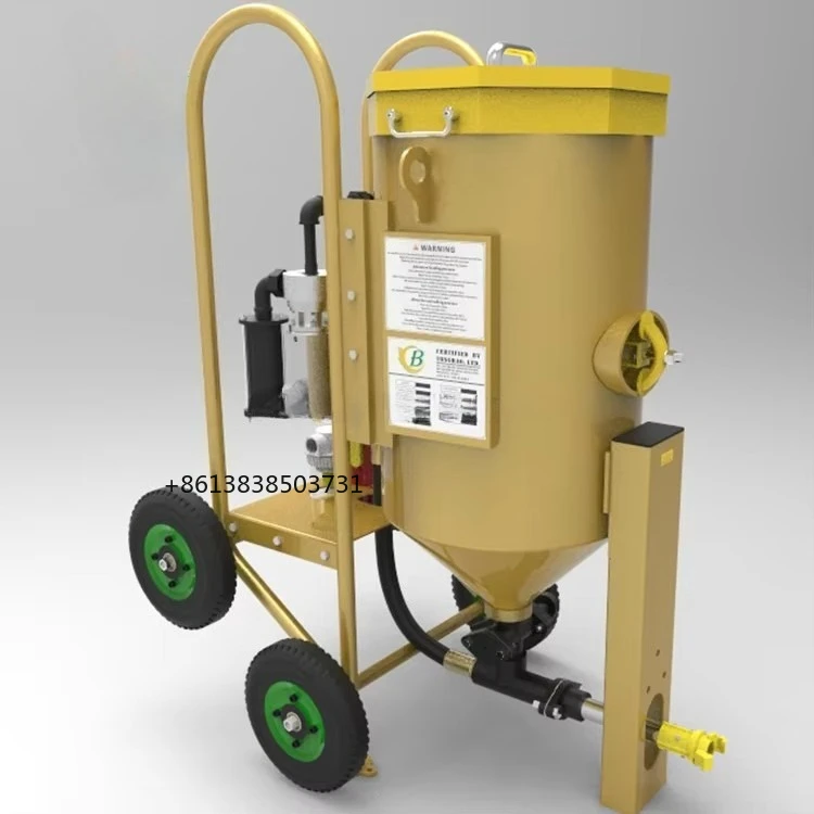 Factory Price Sandblasting Machine Automatic Dustless Sandblast Laser Machine Dry Wet Sandblaster Equipment Rust Remover Machine