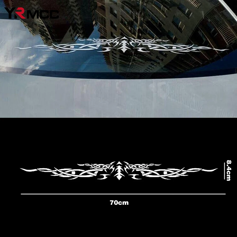 Car Windshield Window Sticker Angel Wings Totem Stickers Waterproof Styling Sticker for Automobile Tuning Decor Accessories