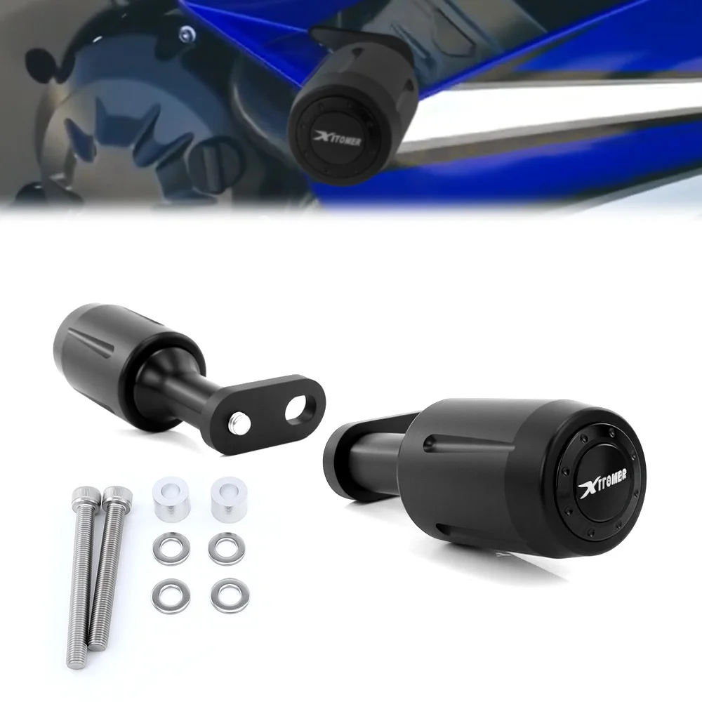 

Motorcycle Falling Protection Frame Sliders Fairing Guard Crash Pad Protectors YZF-R1 YZFR1 YZF R1 R1 2007-2008 For Yamaha