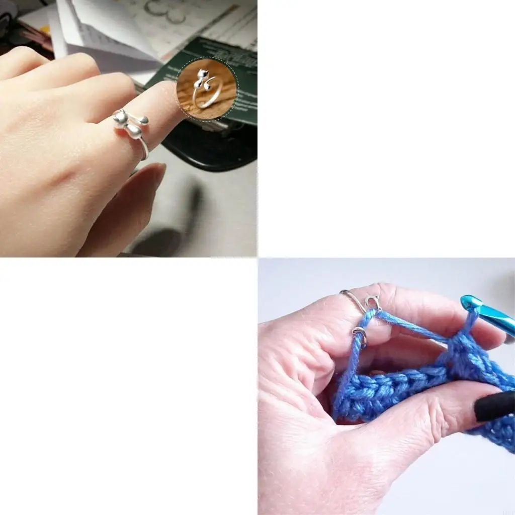 Регулируемые-кольца-Привлекательные-вязанные-крючком-кольца-из-сплава-подарок-для-любителей-кошек