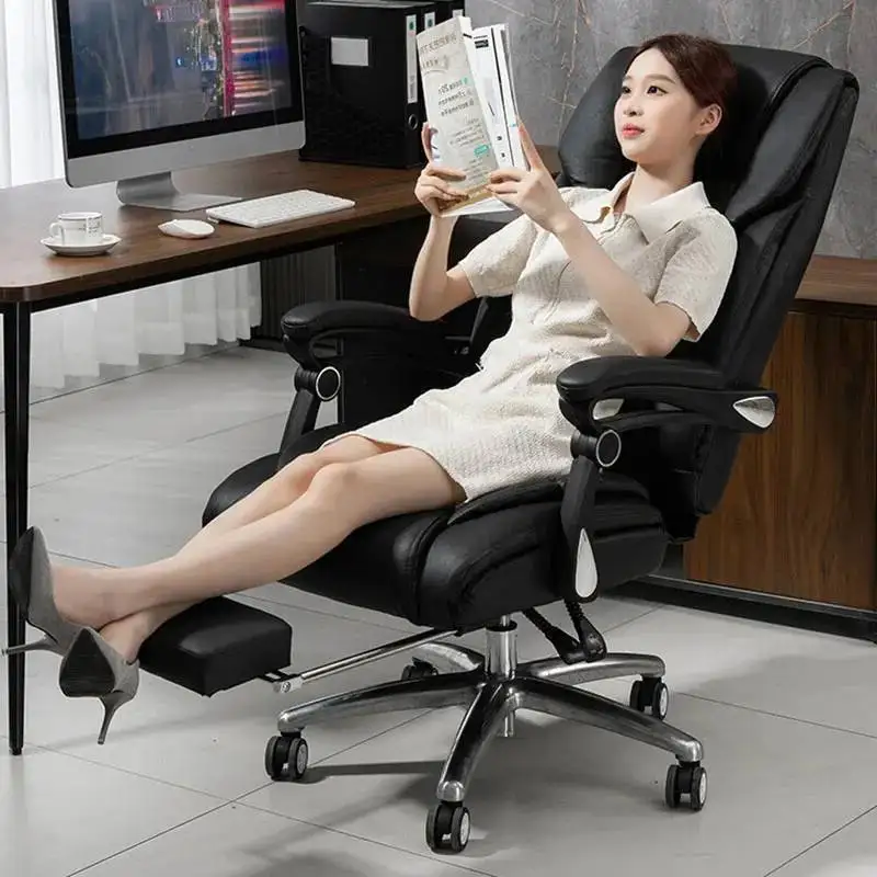 

Стул Компьютерное кресло с откидной спинкой Исполнительный эргономичный удобный шейный офисный игровой стул Современная офисная мебель Cadeiras с высокой спинкой