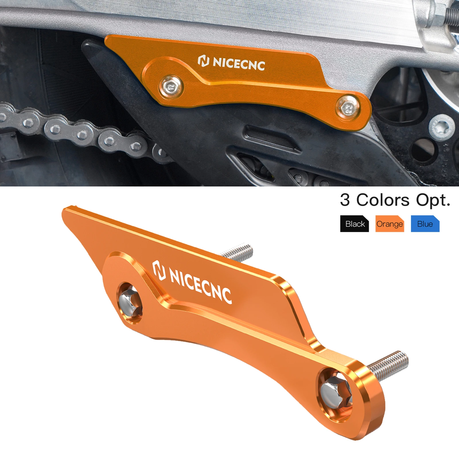 

NICECNC For KTM 2024 EXC 300 EXC 250 EXCF 350 EXC 450 XCW 300 Swingarm Guard Cover Protector SX 125 SXF 250 SXF 450 2023-2024