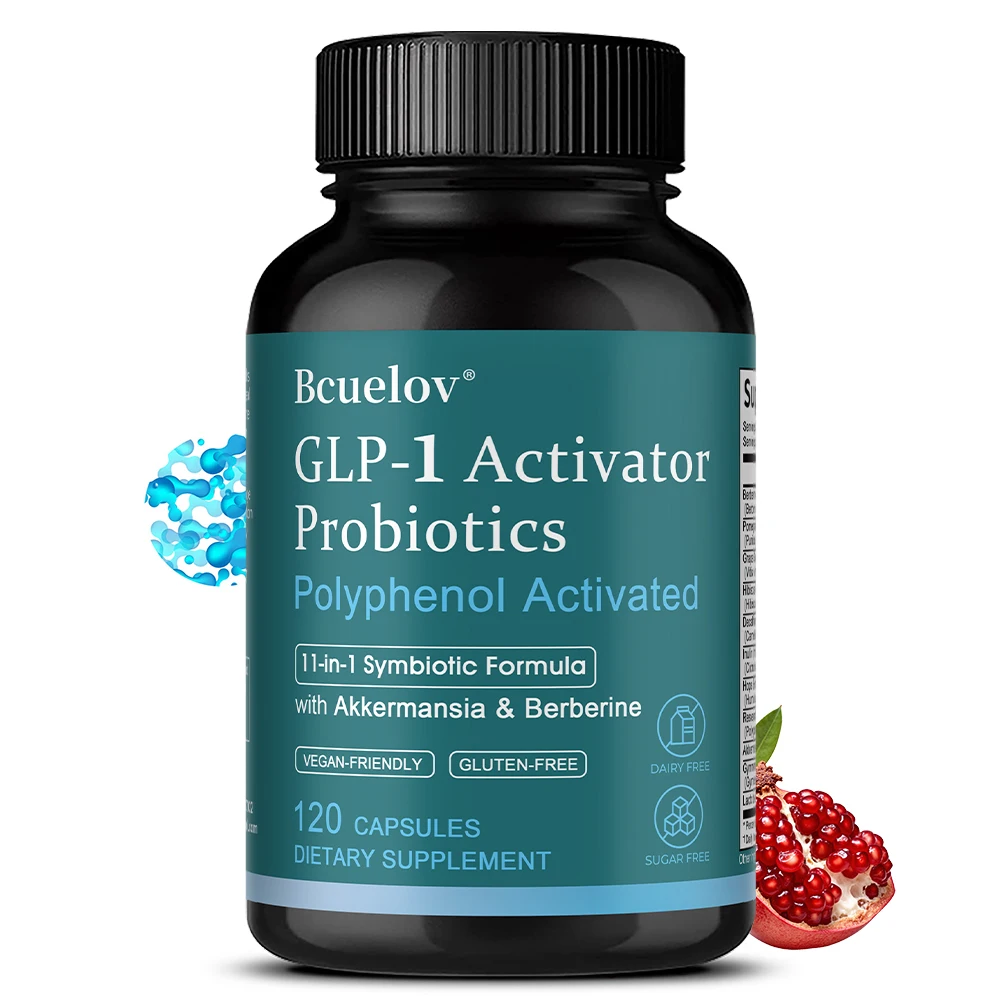 GLP-1 Supplement for Women & Men - Weight Management, Gut Health & Metabolism Support - Promotes Burning, Non-GMO