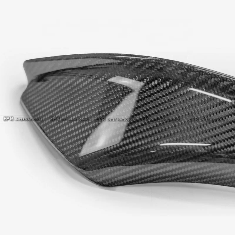 

suitable for New Design Carbon Fiber Front Bumper Canard 2 Pcs for Honda Civic Type-R FL5 MM Design