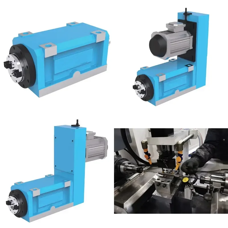 for BT50 Boring and Milling Spindle Head High Precision Rigid Structure Waterproof Design Front Rear Installation Suitable