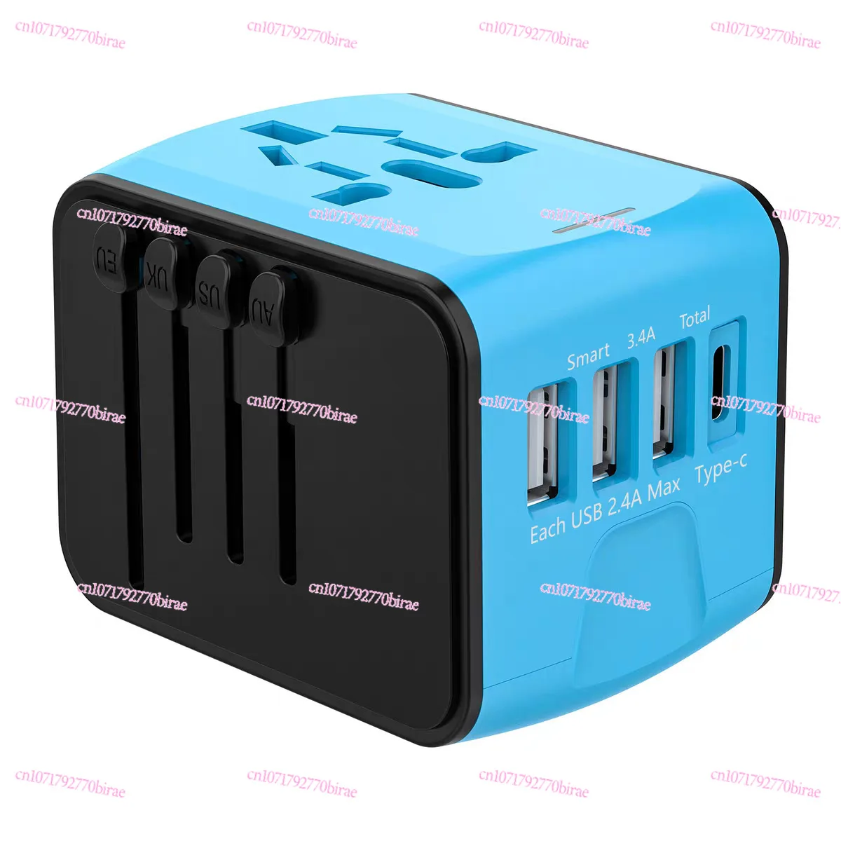 

Universal Conversion Plug for Multi-country Travel Global Universal Fast Charging Head International Converter Overseas Socket