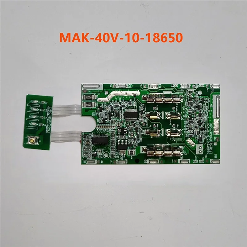 

N75R-PCBA Плата защиты от зарядки для литий-аккумулятора 40 В для 18650 BL4030 подходит для корпусов аккумулятора BL4025