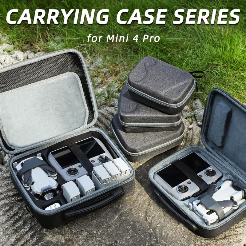 

Versatile Bag Carrying Case for DJI Mini 4 Flight Protective Storage Bag Safely Organize and Transport Accessories