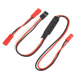 RC Car Winch CH3 3 Ways Control Line Panel Remote Controller Receiver Cable 3CH for 1/10 RC Crawler Axial SCX10 Traxxas TRX4