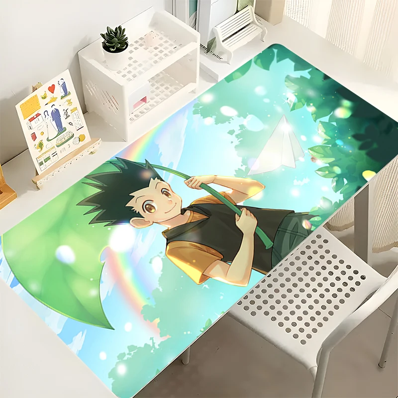 Mouse Pad HD Print Japan Anime Keyboard Pad H-hunter x H-hunter Gon Desk Mouse Mat Rubber Tapis Souris Gaming Notbook Mousepad