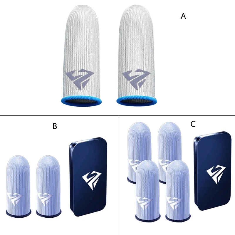 แขน0.25มม.เส้นใยไม่มีรอยต่อปลายนิ้วสำหรับเกมมือถือ