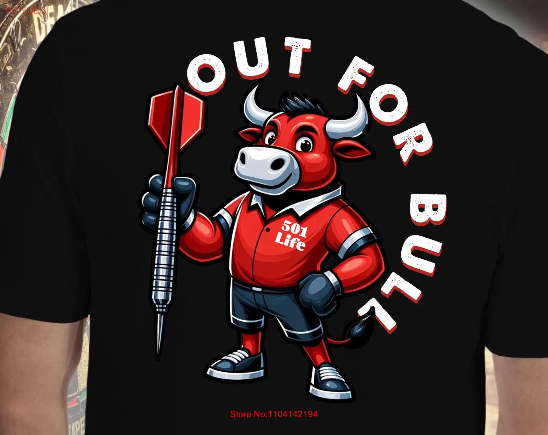 تي شيرت بسهام السهام ، أكمام طويلة أو قصيرة ، هدية لاعب المتاعب ، ، تي شيرت الحياة