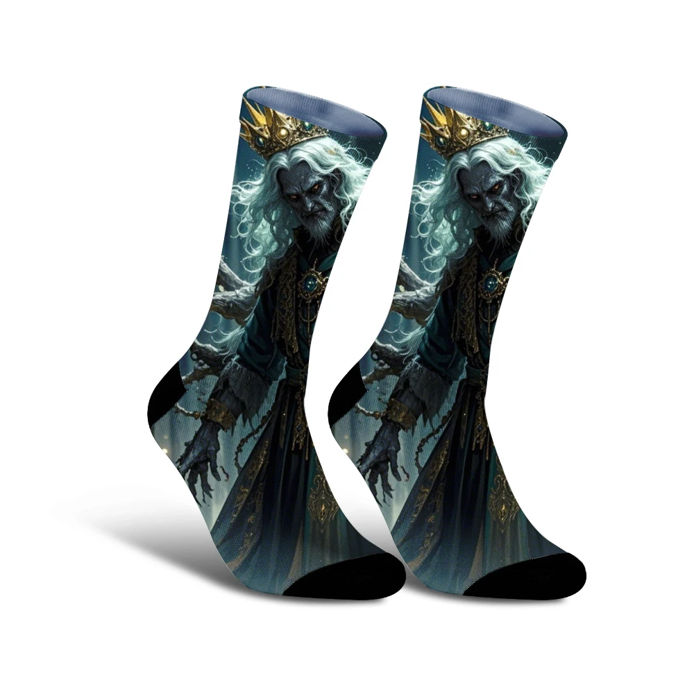 Amanti dell'equitazione, prendi le mani sulle calze che assorbono l'umidità e di lunga tenuta con motivi fantastici per fare un pronto elegante in bicicletta.