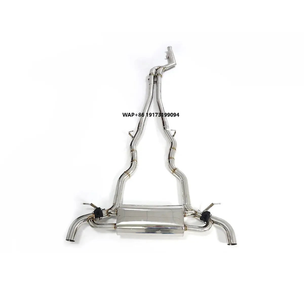 

Car Valvetronic Exhaust for BMW-840i G16 B58 3.0T Catback Valved Muffler 304 Stainless Steel/ Titanium Exhaust Pipe System