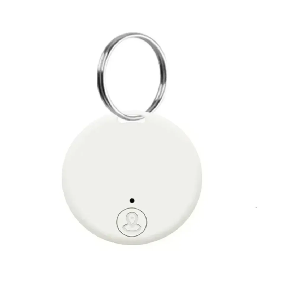 Mini Size Mini Smart GPS Tracker Round Shape GPS Technology Smart Alarm Pet Tracker Bluetooth 5.0 Tracking Function