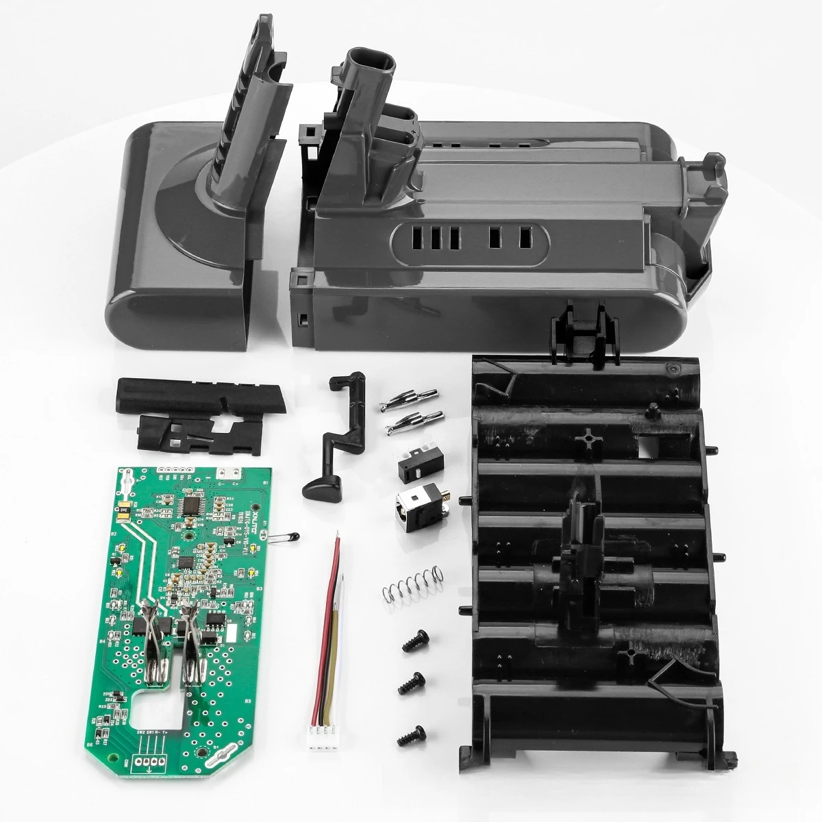 Replacement Battery Shell PCB Protection Board For Dyson V10 Cordless Vacuum Cleaner Battery Nesting Accessories