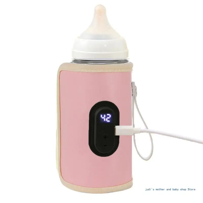 Portable Baby Milk Bottle Insulation Sleeve Stroller Cart Milk Bottle Warmer Bag