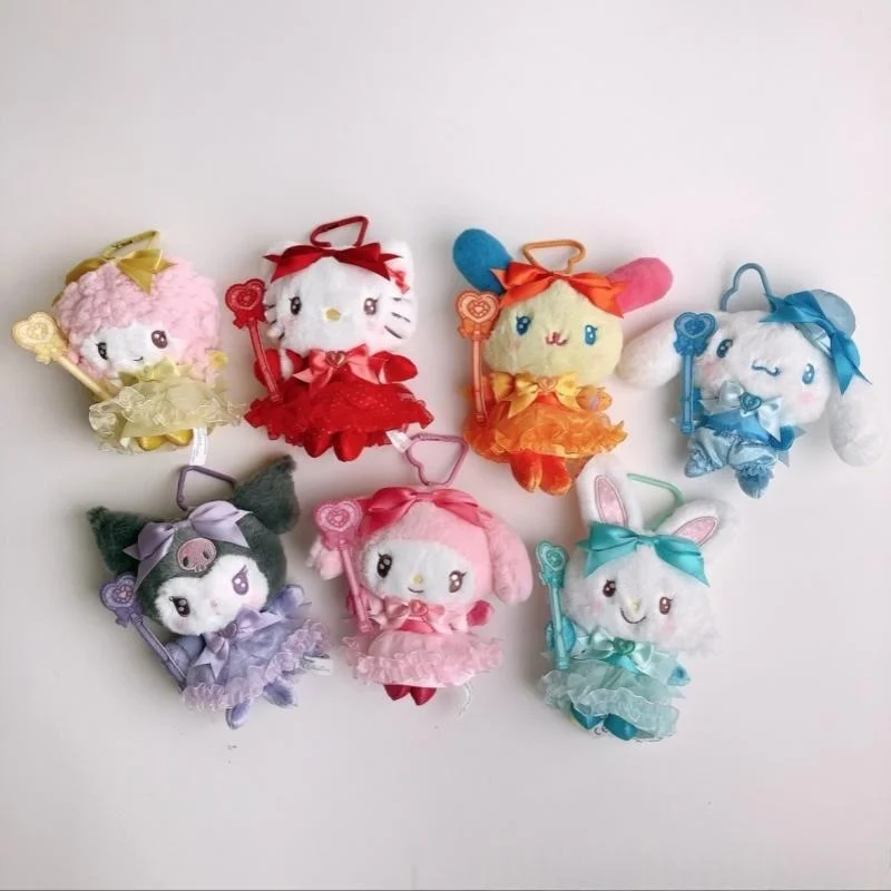 sanrio-magic-idol-series-plush-keychain-pendant-hello-kitty-my-melody-kuromi-cinnamoroll-cute-soft-cartoon-bag-charm-gift