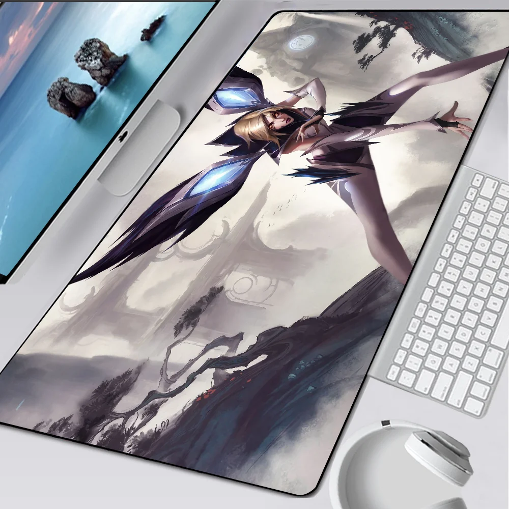 League of Legends Kaisa Large Gaming Mouse Pad Computer Mousepad PC Gamer Mouse Mat Laptop Mouse Carpet Keyboard Mat Desk Pad