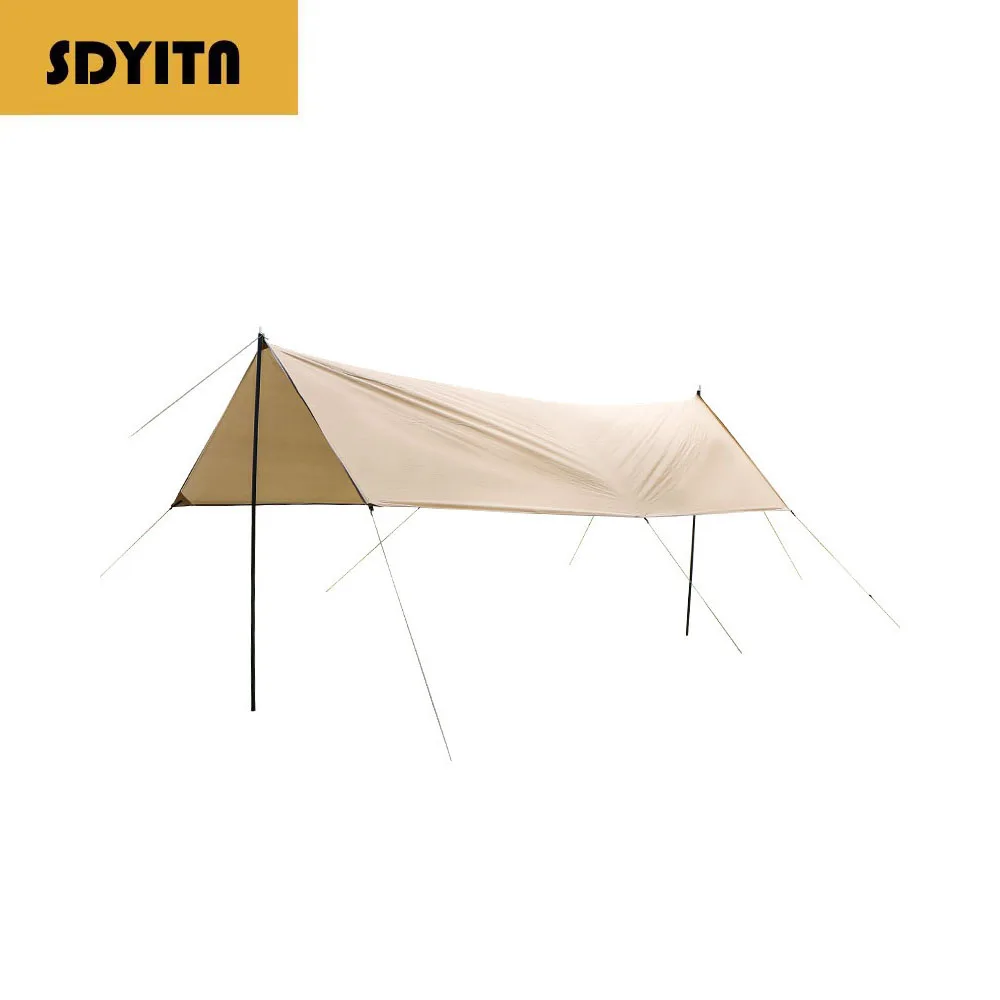 Durable Sun Protection Canopy for Camping and Hiking with Bobenduo Silver Coated Fabric