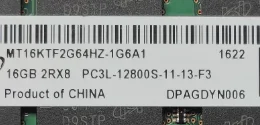 

Для MT16KTF2G64HZ-1G6A1 16G 2Rx8 PC3L-12800S 1600