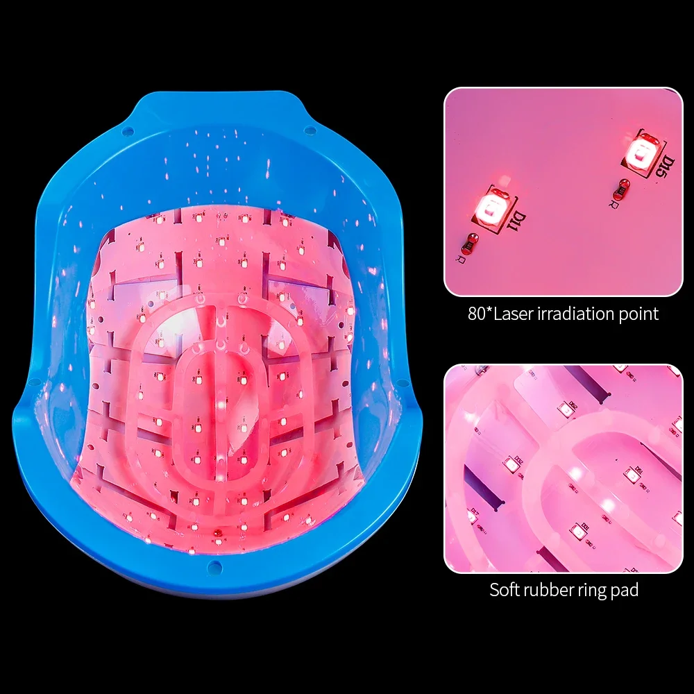 

80 Hair-Shedding Products LED Diode Cap LED Hats