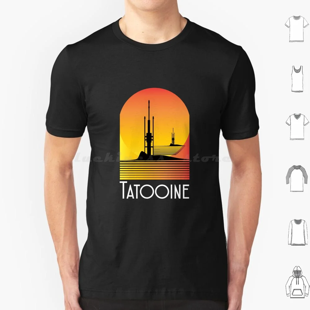 Synthwave Space Port-Minimalist Tv & Movie Design-Film & Tv Art T Shirt 6xl Cotton Cool Tee Game Film Gaming Show Video Game