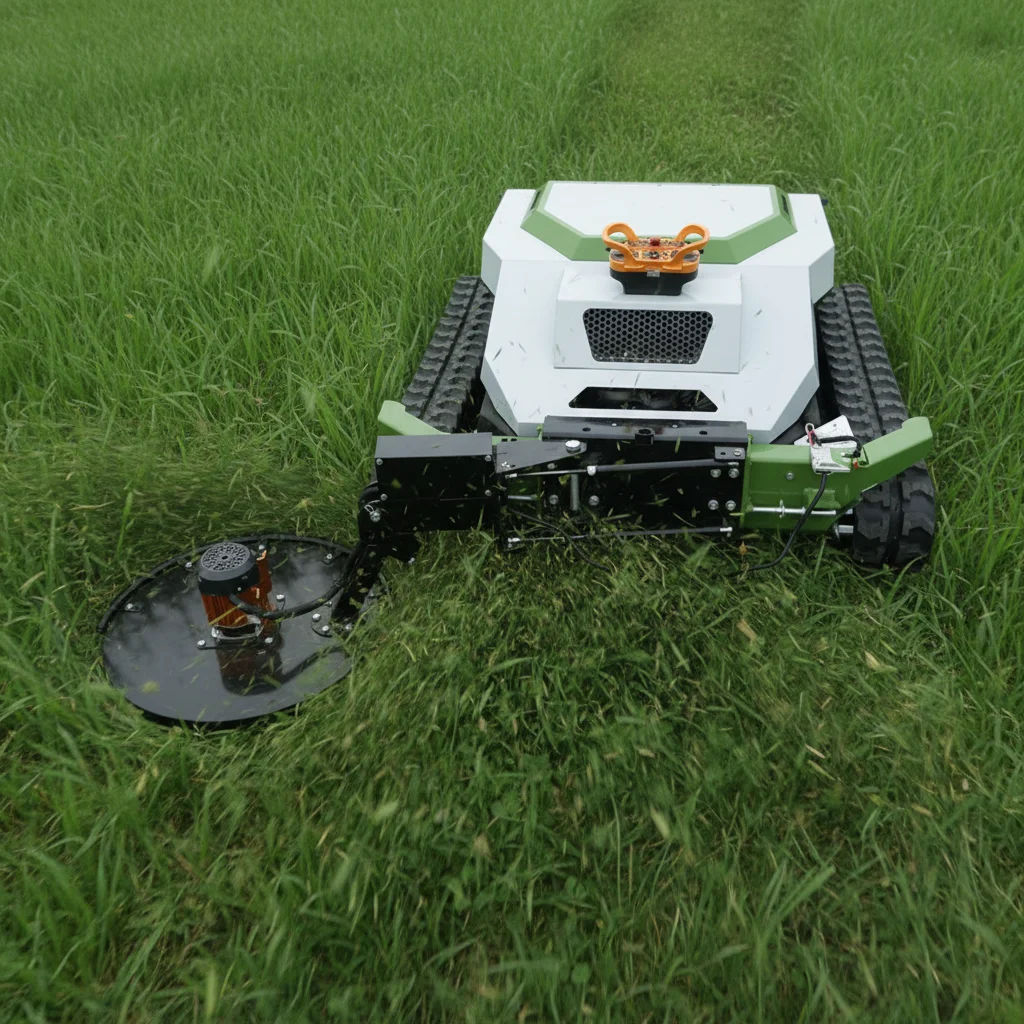 

Customize RC Crawler Lawn Mower Self Propelled Garden Grass Cutter Factory Direct Wholesale