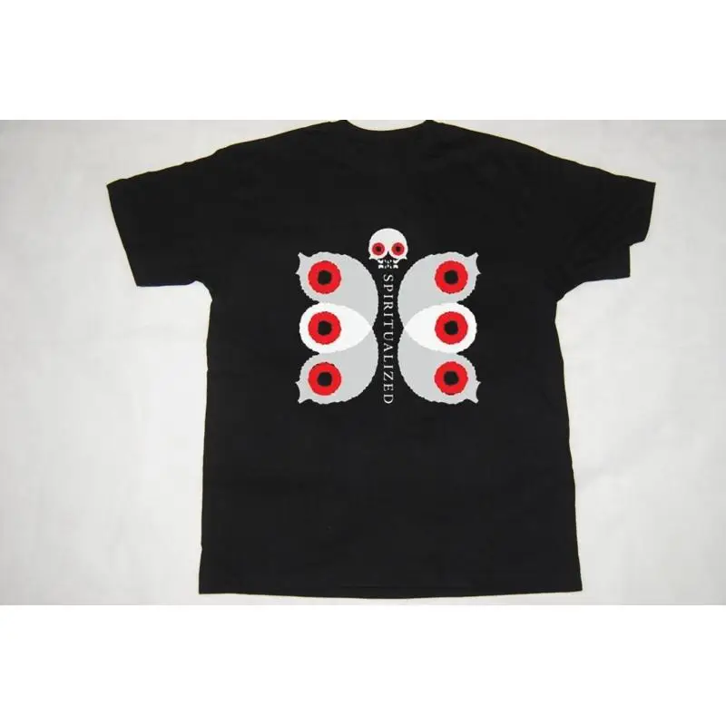 روحاني للعائلة تي شيرت أسود قطن جميع المقاسات Kk92