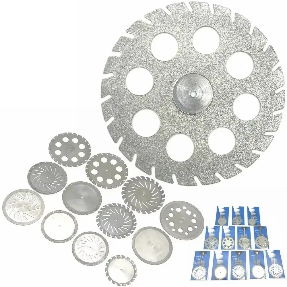 

1pc Sand Porcelain Diamond Dental Lab Double Sided Ultra-thin Dental Polishing Discs 0.25mm Dental Diamond Disc Disks