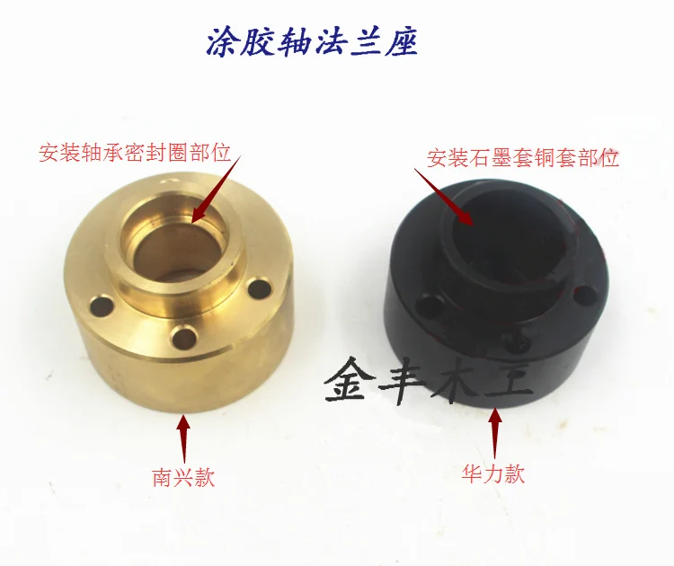 

Nanxing Huali Guanglong Yongmao edge banding machine glue pot glue shaft fixing base glue pot glue pot flange seat accessories