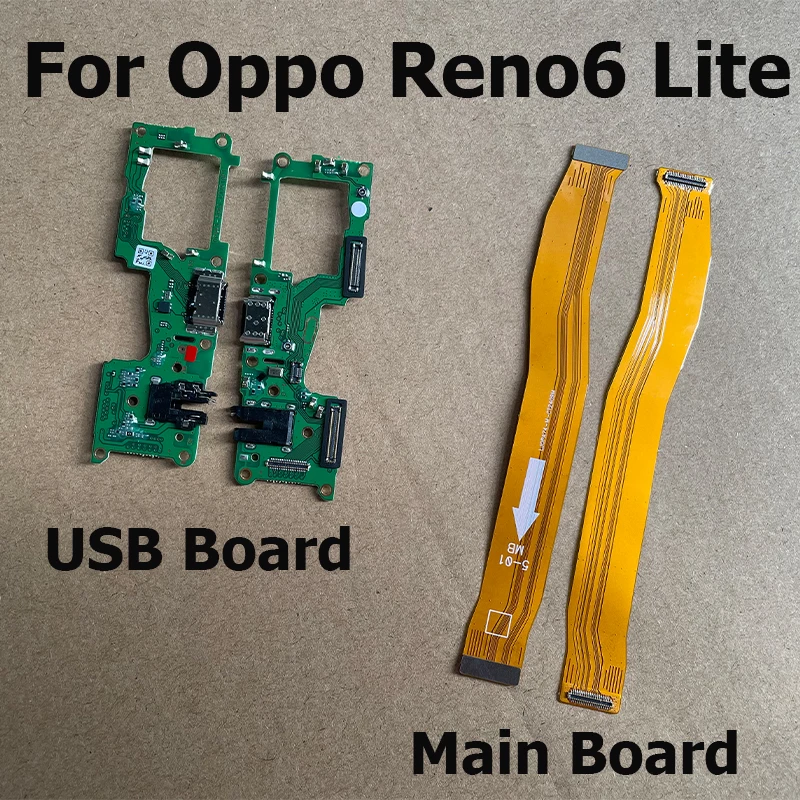 

For Oppo Reno6 Reno 6 Lite USB Charging Dock Board FPC Mainboard Motherboard Connector Flex Cable CPH2365