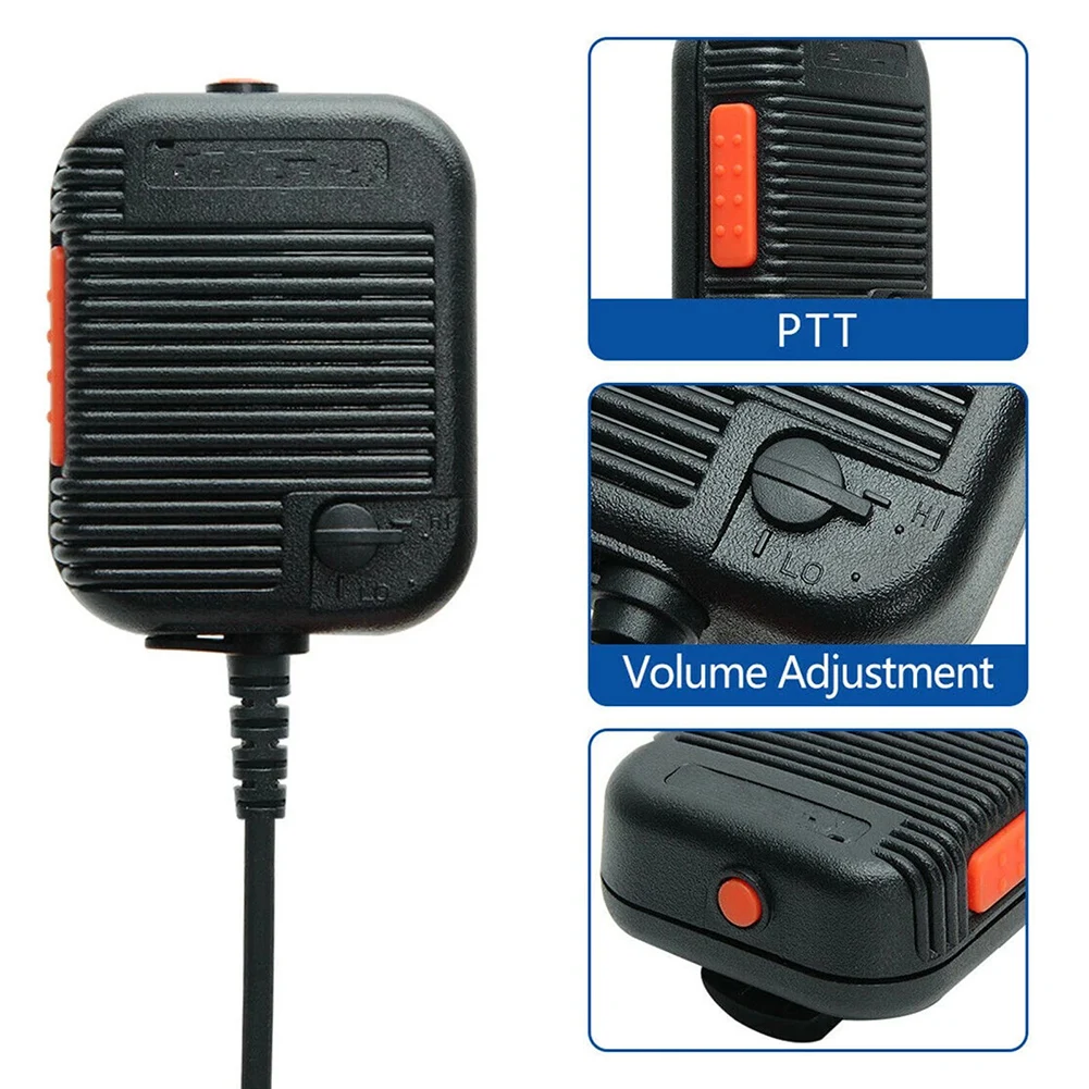 اتجاهين راديو يده التكتيكية المتكلم هيئة التصنيع العسكري ل BaoFeng AR-152 ل كينوود اللاسلكية يده المتكلم ميكروفون