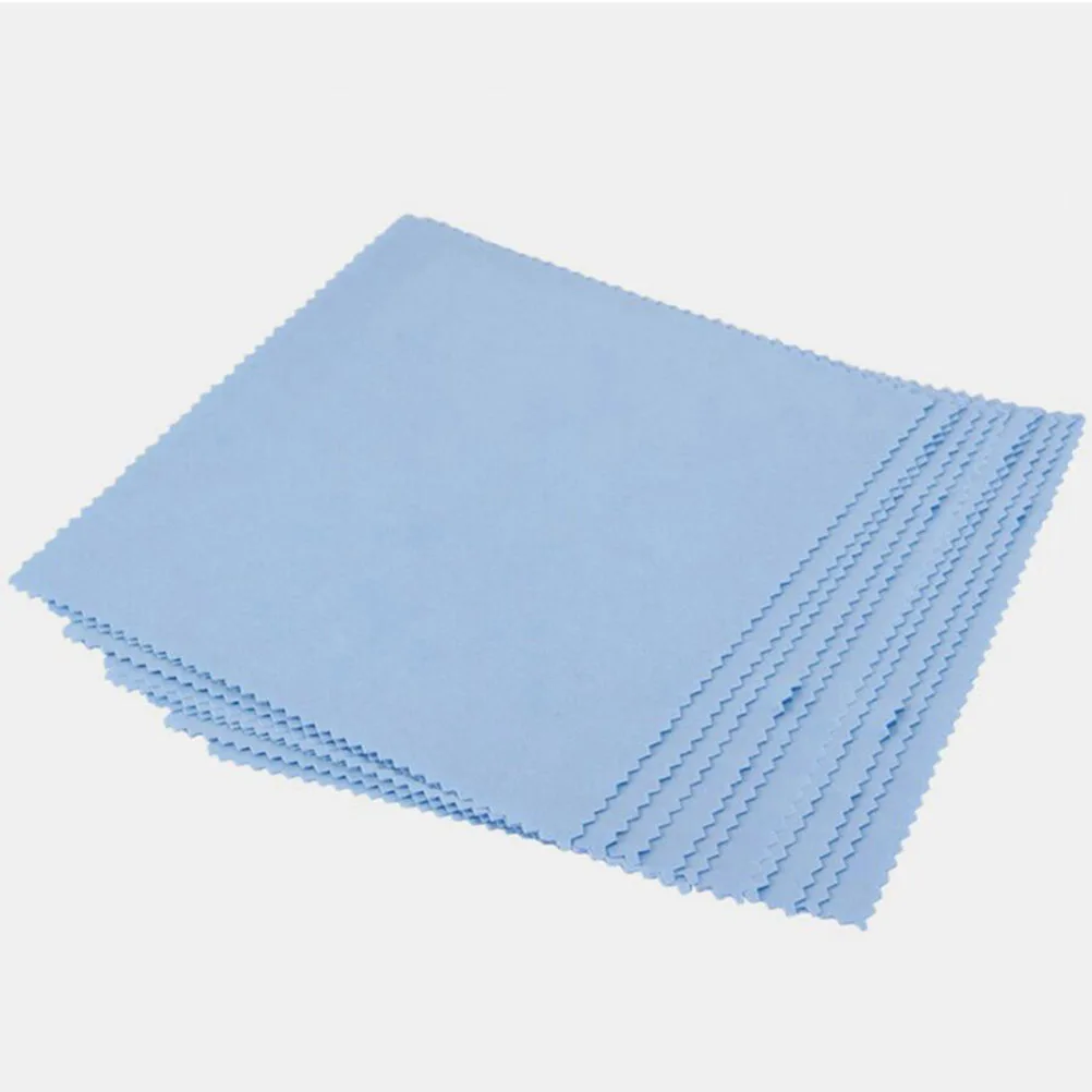 

80Pcs Eyeglasses Cleaning Microfiber Cloth Lens Screen Camera Sunglasses Portable Smudge Fingerprints Dust Eyeglasses Cloth