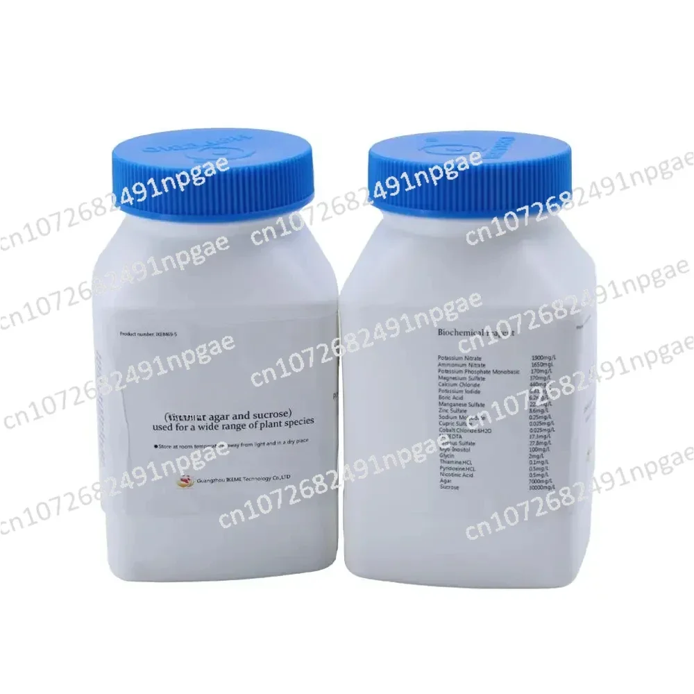 

250g Lab Chemistry Murashige Skoog Medium Ms Tissue Culture Medium Media