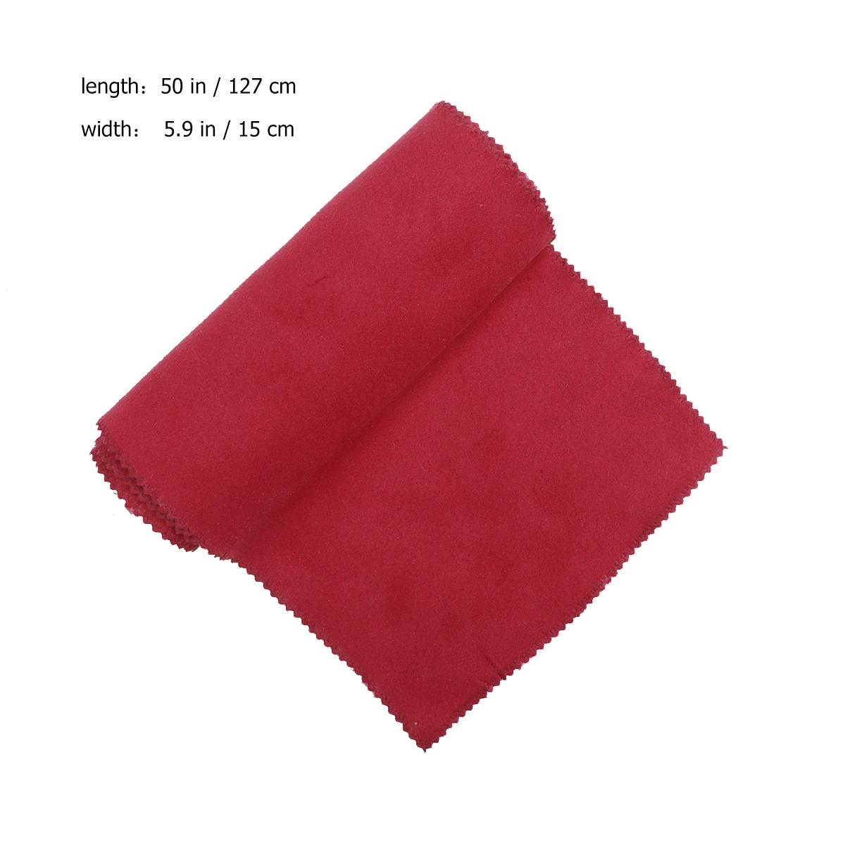 

Piano Dust Cover Cleaning Cloth Care Accessory Key Double Sided Dirt-proof Red Keyboard