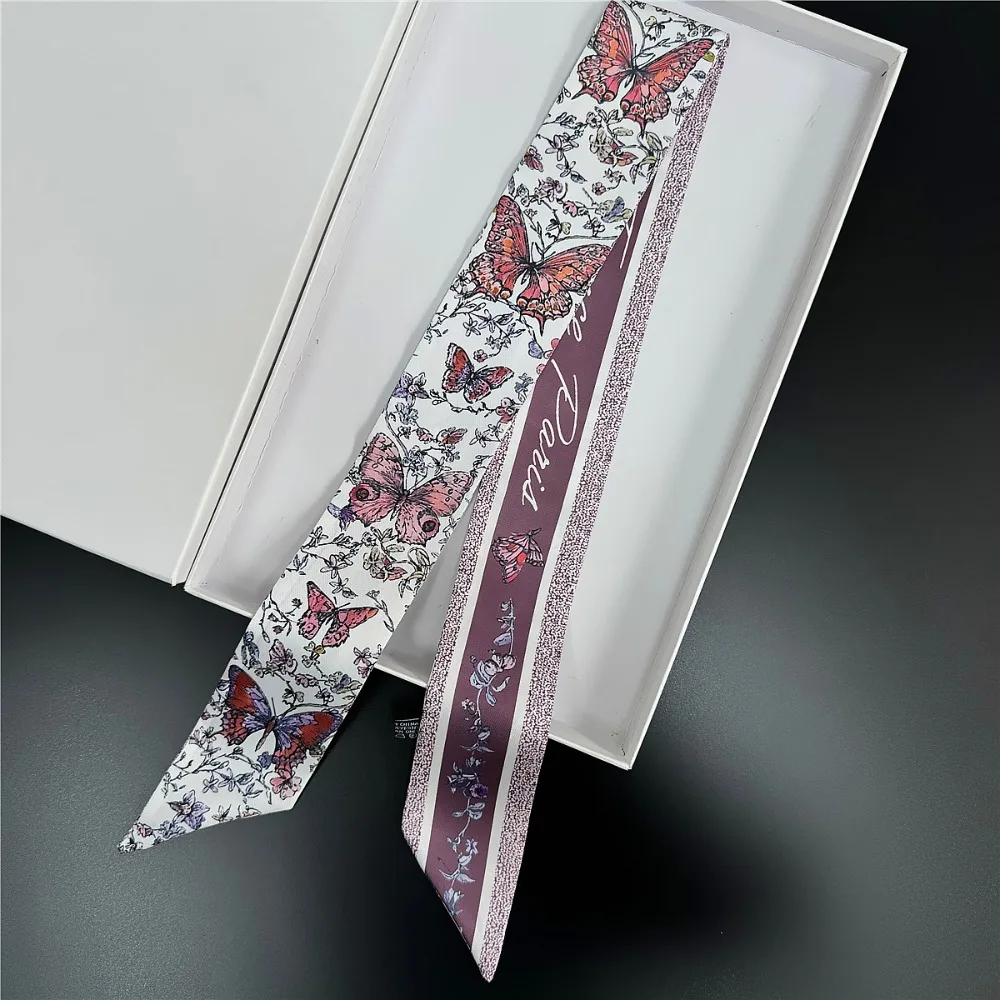 

Модный шарф с цветочным принтом, дышащий роскошный платок, легкие шарфы для девочек