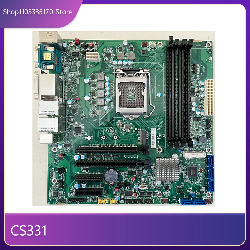 For DFI CS331 Industrial Computer Motherboard