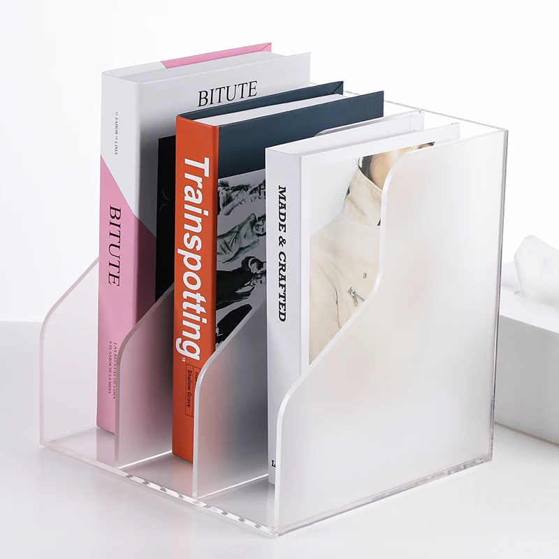 

Adjustable Multifunctional Desktop Organizer Document Letter Tray Holder Paper Storage Rack Office Desk Accessories Supply Box