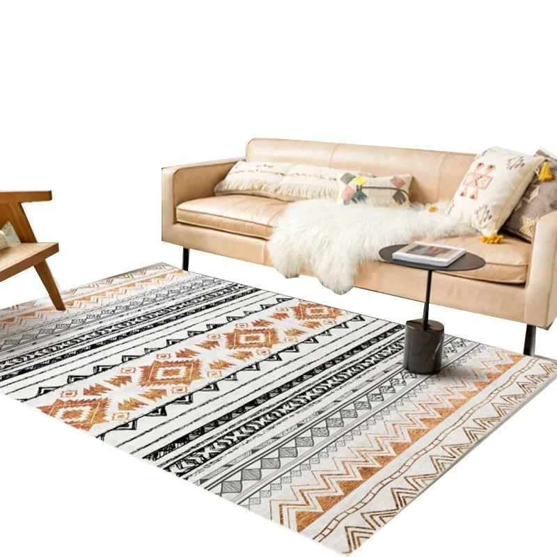 Factory Supplier custom Nordic modern decoration soft large carpets rugs for living room