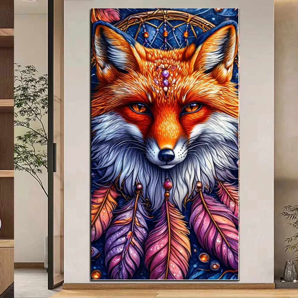 

DIY алмазная живопись Ловец снов волк Алмазная мозаика ювелирные изделия вышивка крестиком аксессуары для украшения дома новые поступления 2025