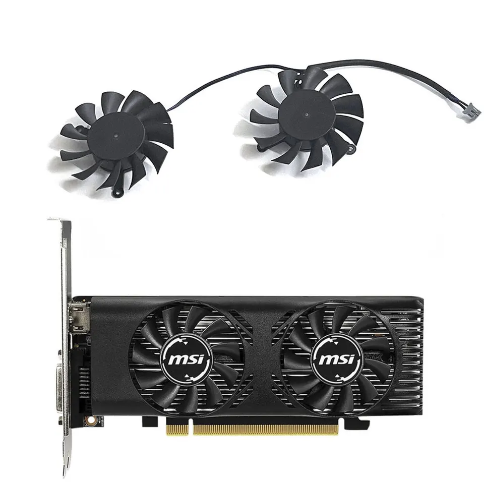 PC用ファン・クーラー MSI GeFoRce GTX 1650 ASUS PH- GTX1050TI For MSI GeForce GTX 1650 4GB LP OC Graphics Card Repla HA5510H12F