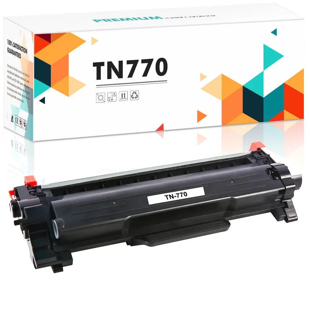 1pk Toner Compatible With Brother TN770 HL-L2370DW L2370DW MFC-L2750DW L2750DW