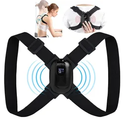 Intelligent Back Posture Belt Smart Upright Aid Reminder Posture Corrector Wear Breathable Smart Upright Aid