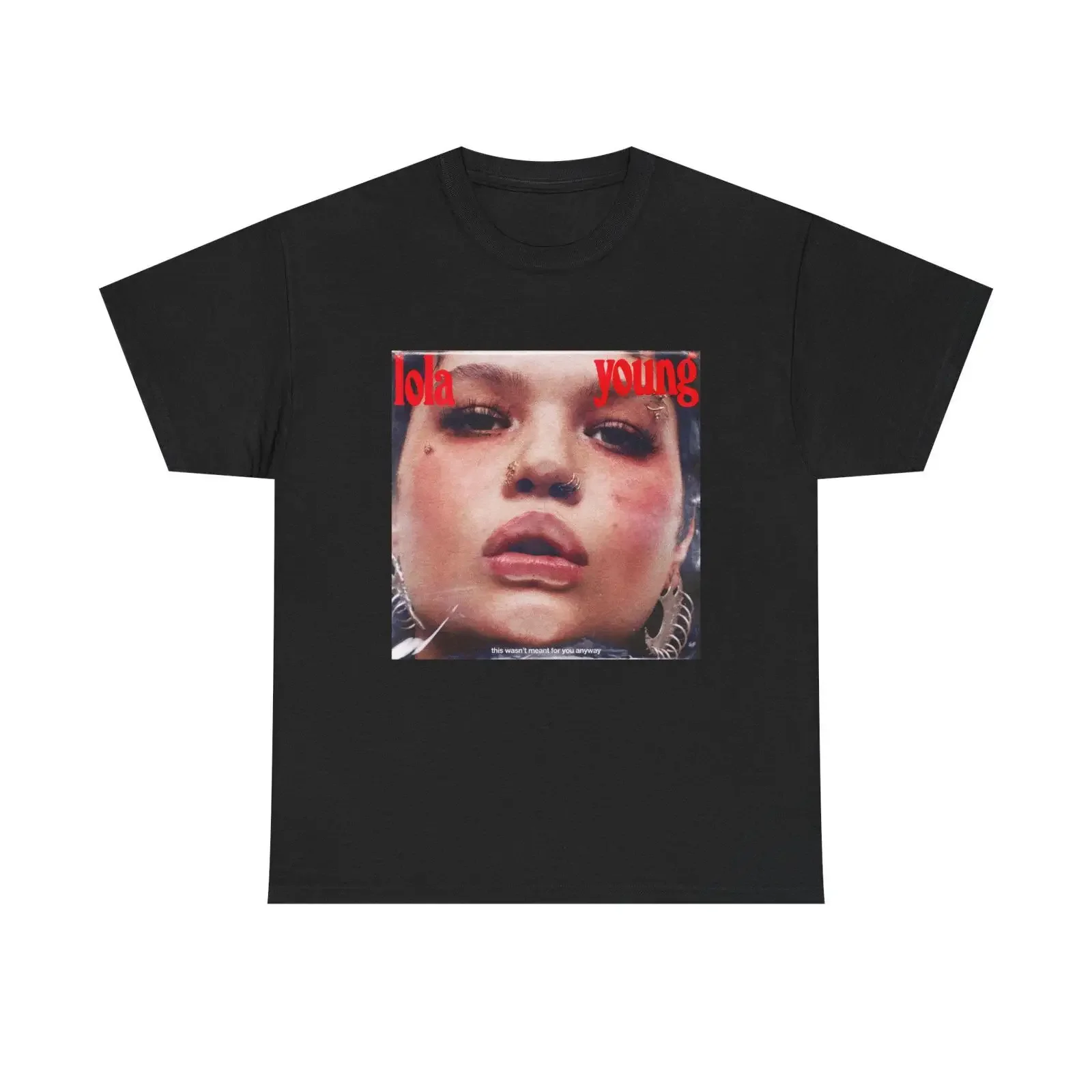 Lola Young This Wasn't Meant For You Anyway Premium T shirt vintage Washed fashion homme designer clothes Slightly